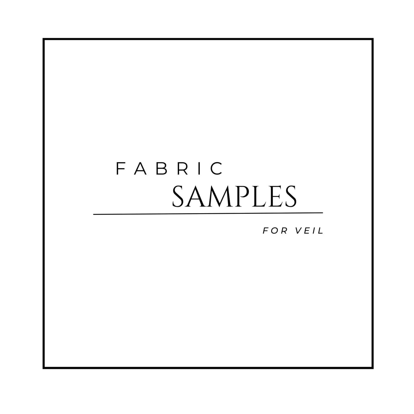 Veil Fabric Samples - White, Ivory and Light Ivory Tulle Samples for Wedding Veils